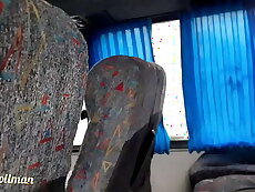 Me follo a despampanante rubia en la parte de atrás del autobús a CDMX (video real, si es falso, que me muera virgen)